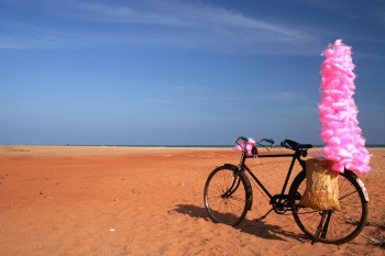 Cycle near to Beach
